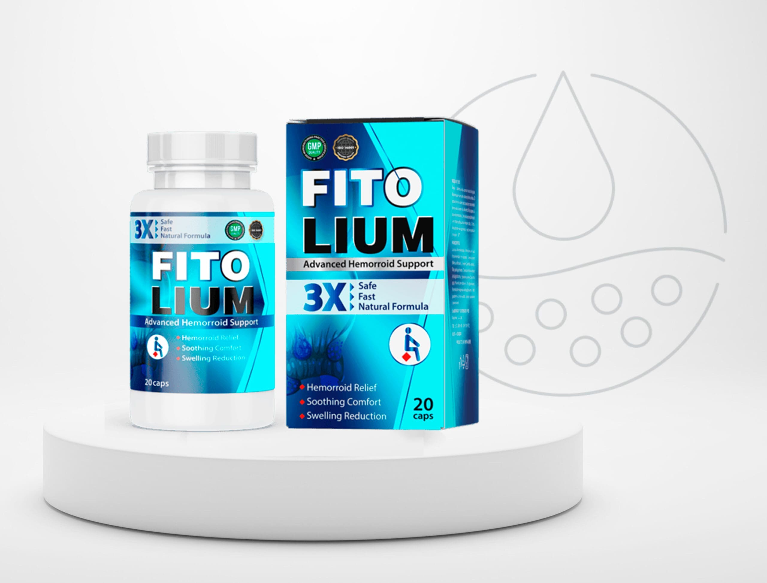 Fitolium Ayurvedic capsules for hemorrhoid relief